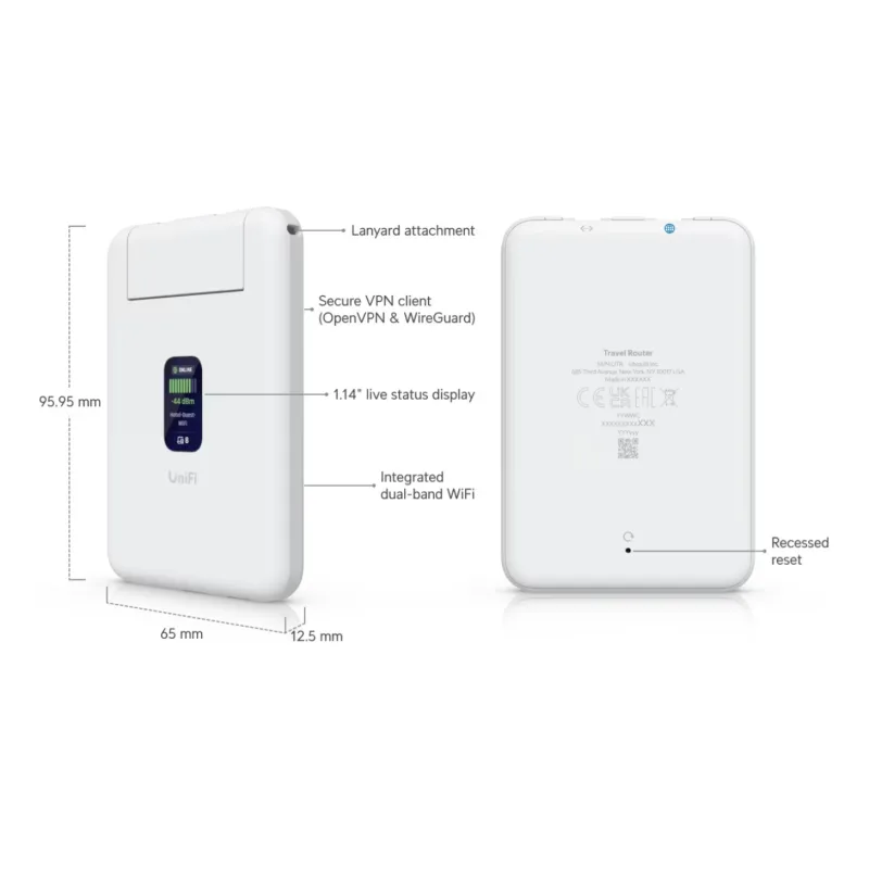 Ubiquiti UTR, UniFi Travel Router UTR