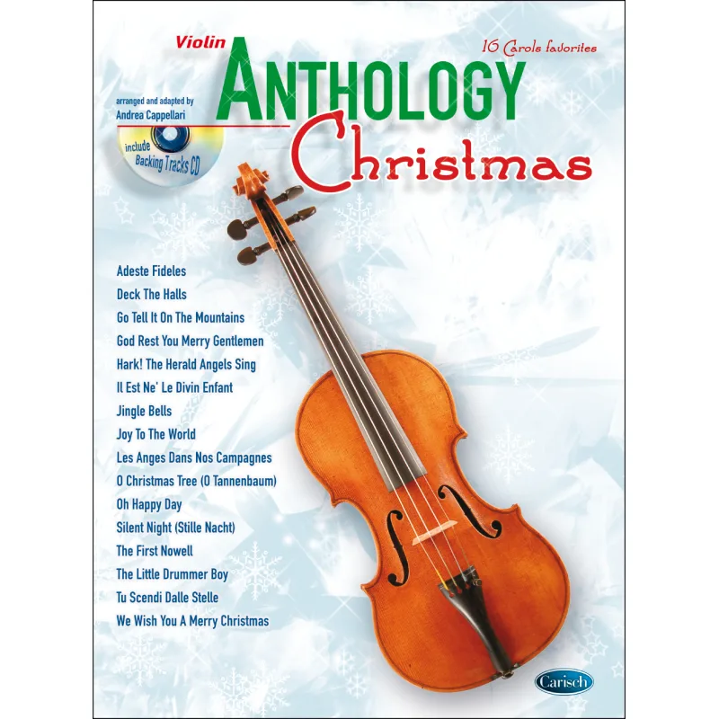 Edition Carisch Anthology Christmas + CD - housle