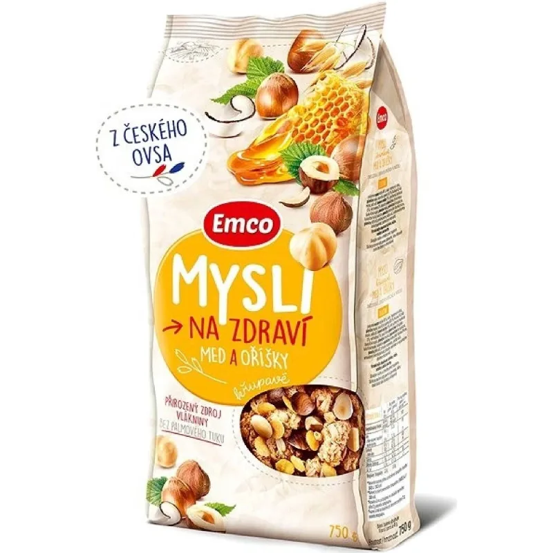 EMCO Mysli med a orechy 750 g