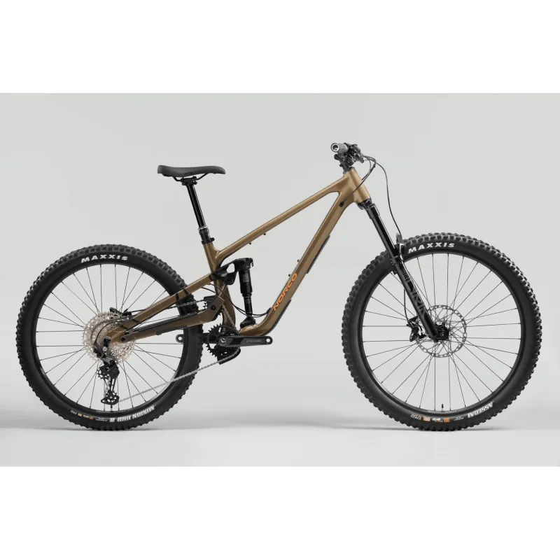 Celoodpružené kolo NORCO Sight A3 150 MX Nanaimo Bar Brown