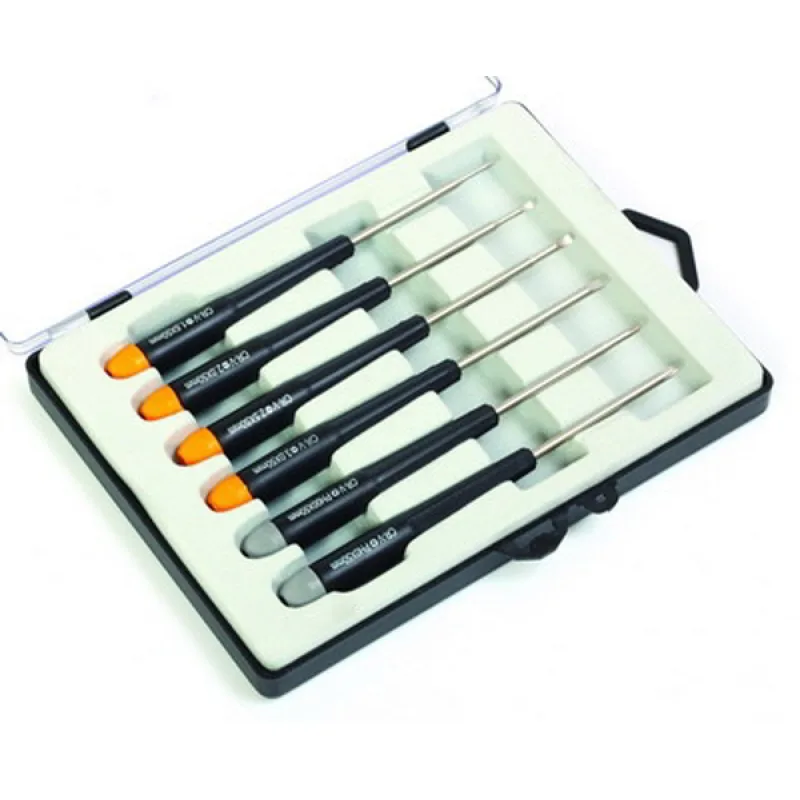 Sada skrutkovačov pre jemnú mechaniku 6ks