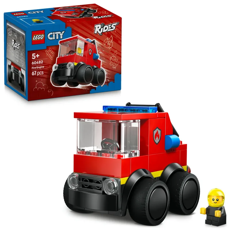 LEGO City 60482 Autíčka – Hasičské auto