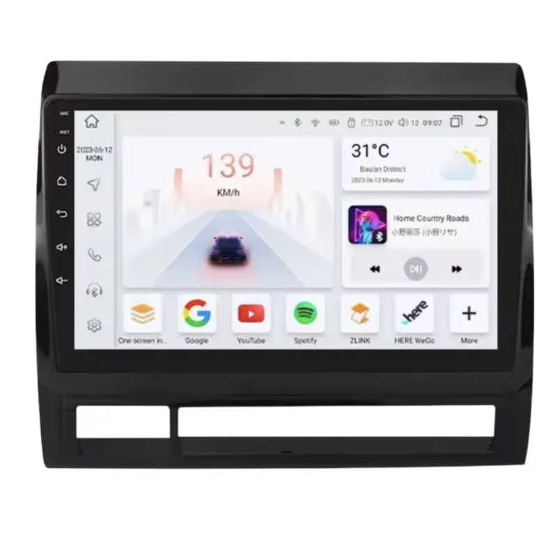 HIZPO KXTYTCM91 Autorádio 9“ Android pro Toyota Hilux / Tacoma 2 Model: S9006 (6+64GB) CHRS9006_KXTCM9001