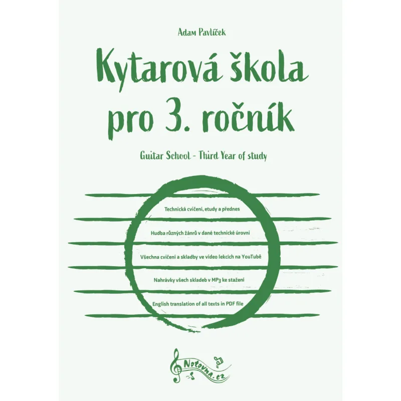Notovna.cz Kytarová škola pro 3. ročník