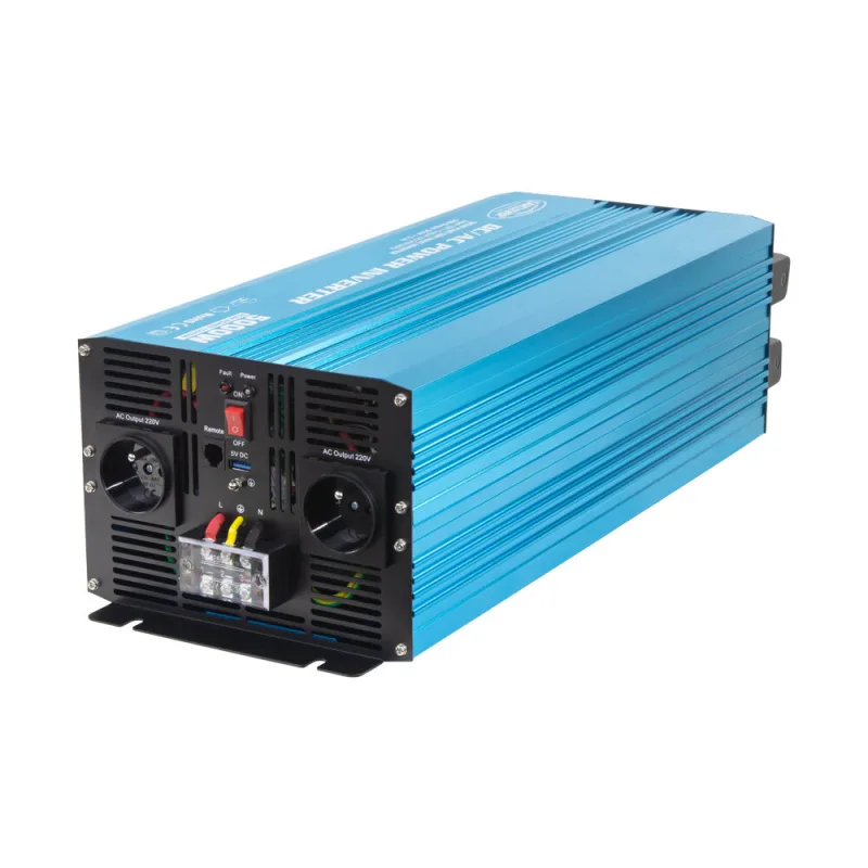 Sinusový měnič napětí z 12/230V + USB, 5000W 35psw5012
