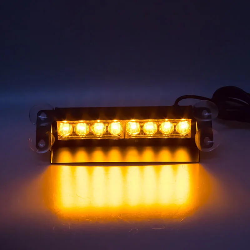 PREDATOR LED vnitřní, 8x3W, 12-24V, oranžový, 233mm kf750-2