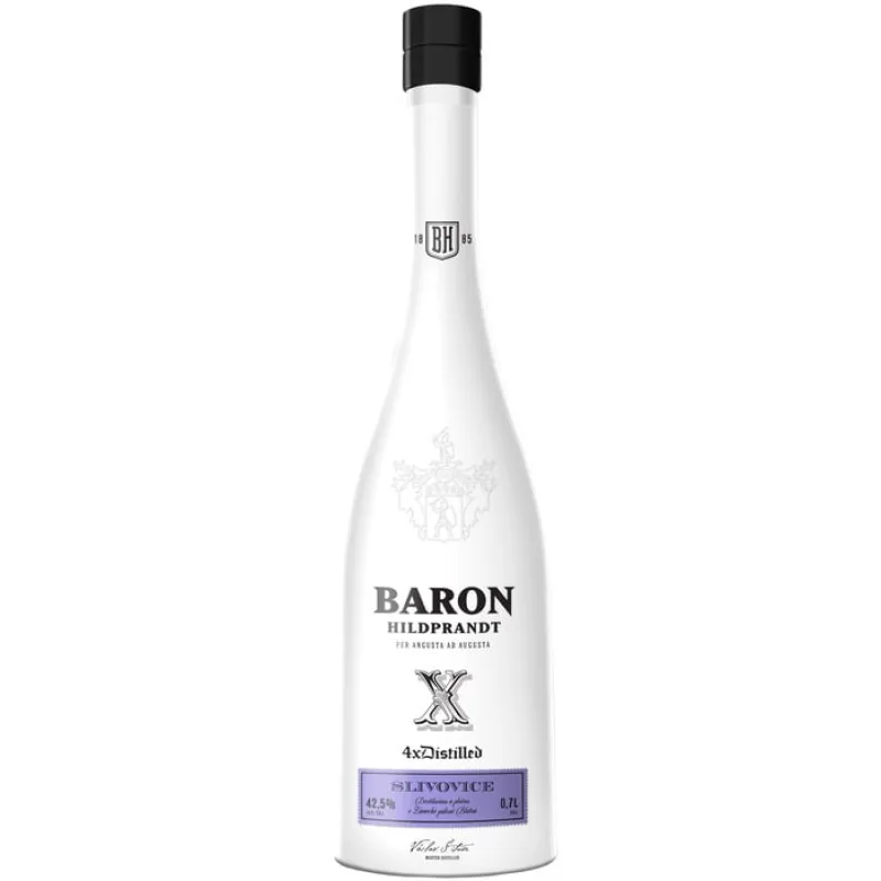 Baron Hildprandt Slivovice 42,5% 0,7 l (čistá fľaša)