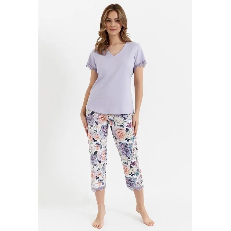 Dámske pyžamo Inspiration svetlo fialové 3XL