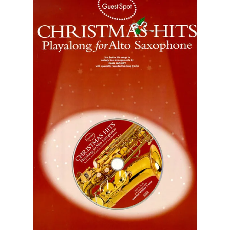 Amsco Publications Guest Spot: Christmas Hits Playalong For Alto Saxophone + CD