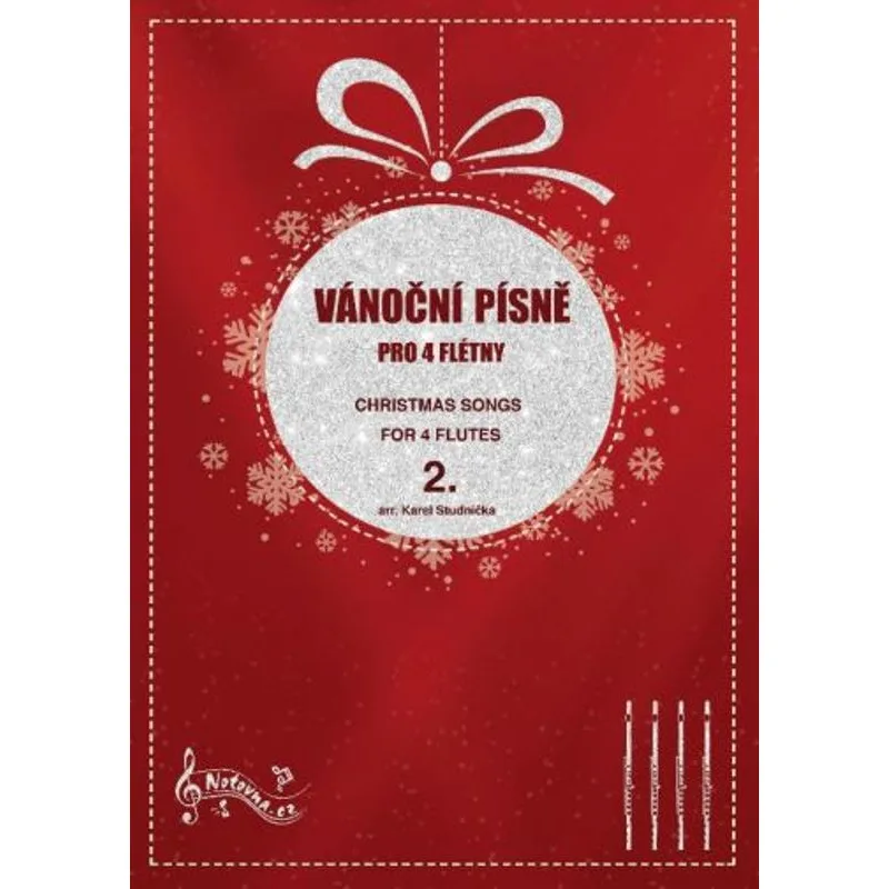Notovna.cz Vánoční písně pro 4 flétny 2. díl