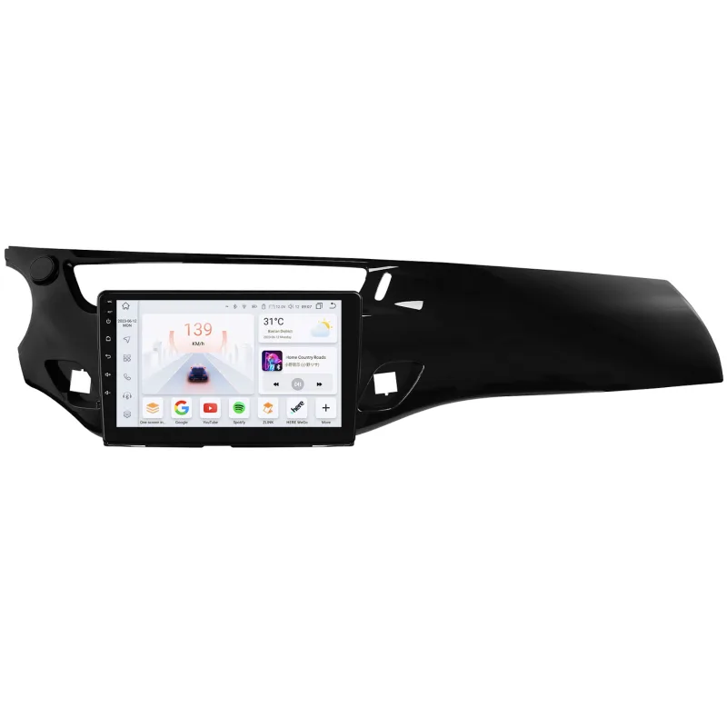 HIZPO KXCTRC391 Autorádio 9" Android pro Citroen C3 DS3 Barva rámečku: Černá, Model: S9004 (4+32GB) CHR1434_CER