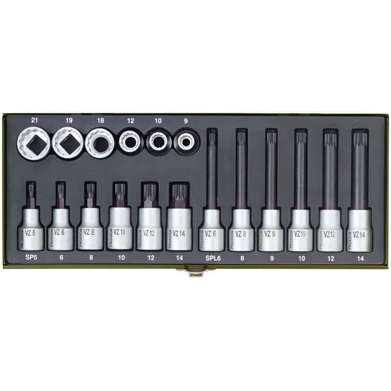 PROXXON Zástrčné hlavice a bity XZN 1/2 " 23296