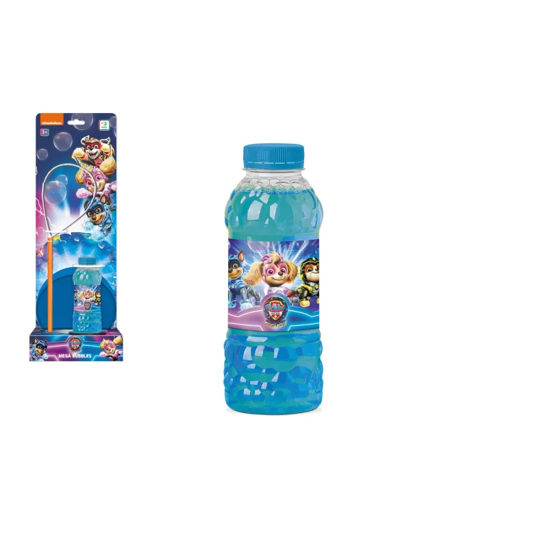 DODO Bublifuk Labková patrola/Paw Patrol sada na tvorbu bublín + náplň 0,45L na karte 15x42x12cm