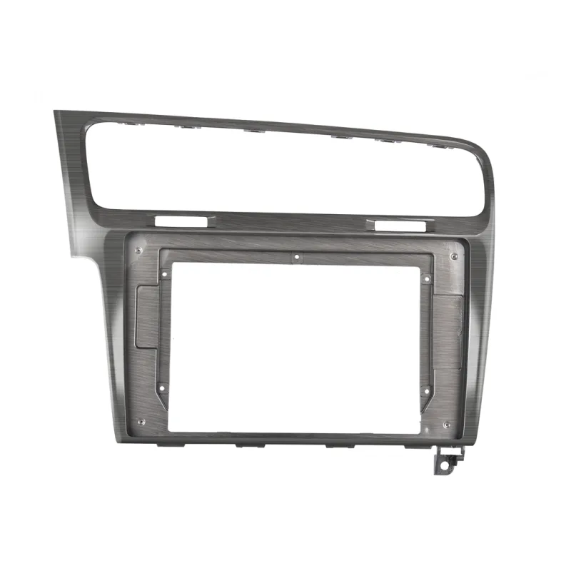 2DIN Rámeček pro Volkswagen Golf VII s kabeláží a CANBUS - Stříbrný CB032