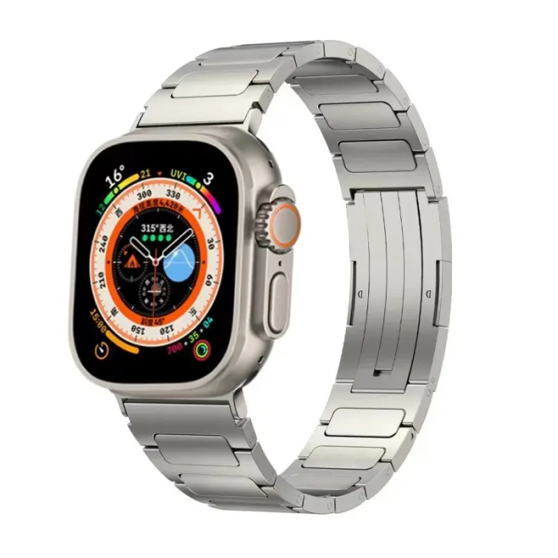 Titánový remienok pre Apple Watch 42, 44, 45, 49 mm ESES 1530004738