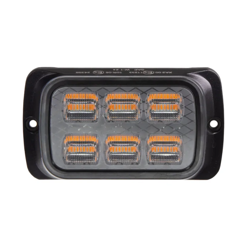 PREDATOR 24x1W LED, 12-24V, oranžový, ECE R65 br016A