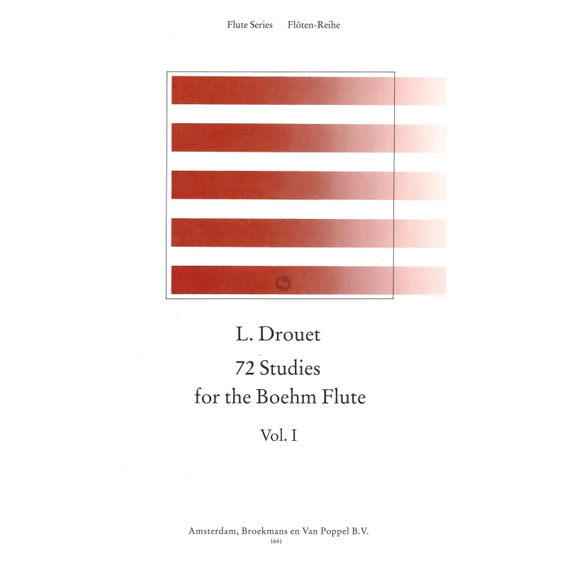 72 Studies for the Boehm Flute Vol 1.