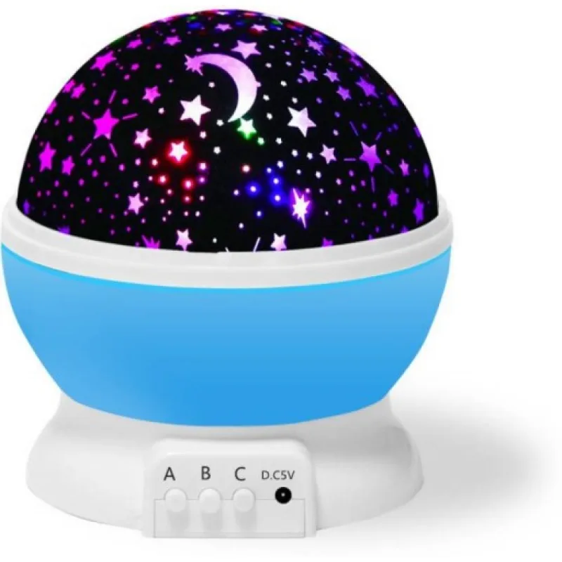 Projektor noční oblohy Deluxe, Modrý