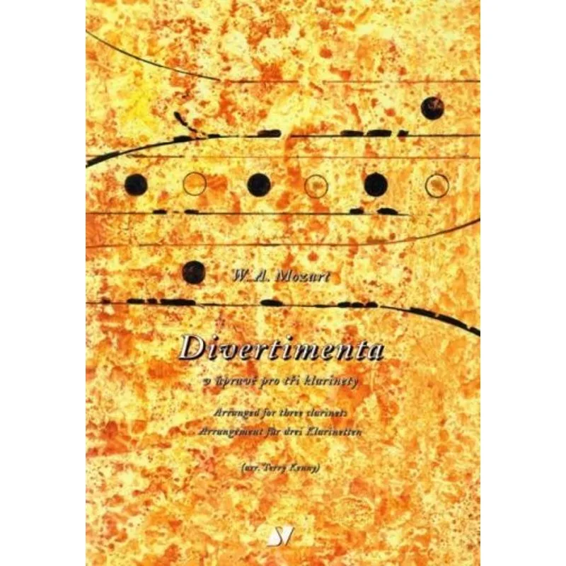 Vladimír Beneš Divertimenta v úpravě pro tři klarinety