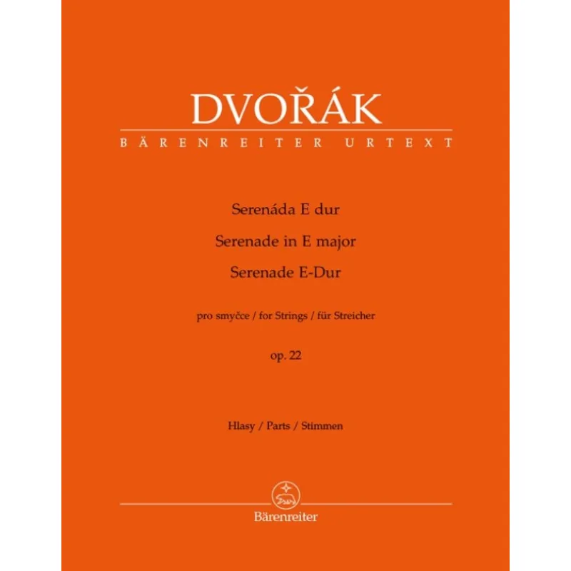 Bärenreiter Serenáda E dur pro smyčcový orchestr op. 22