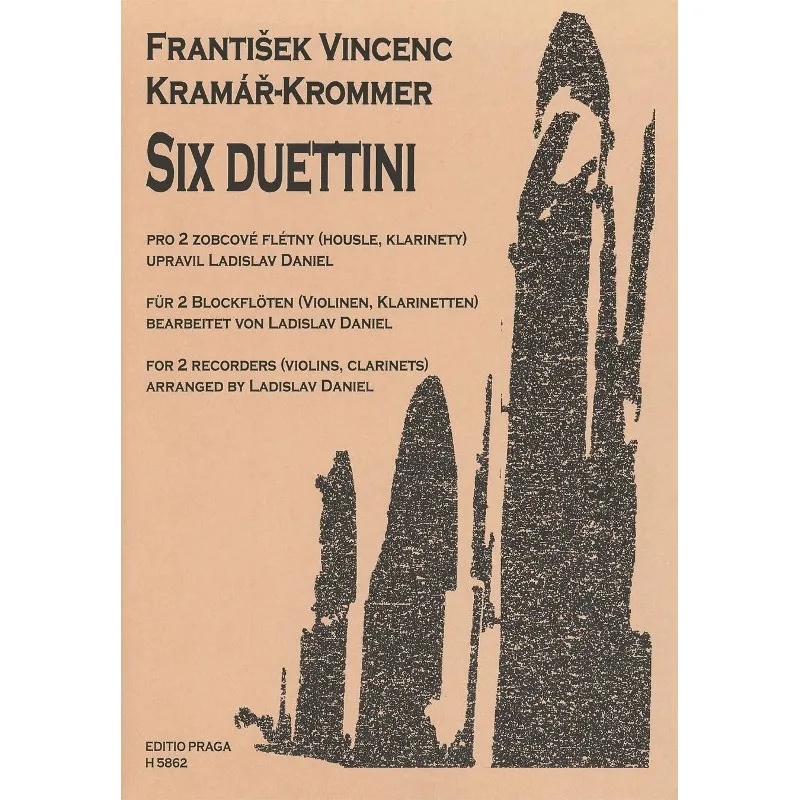 Bärenreiter 6 duettin pro dvě zobcové flétny