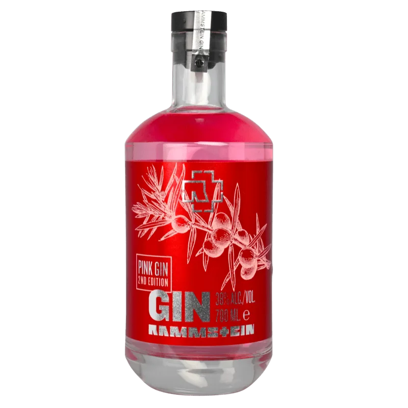 Rammstein Pink Gin Version 2 38% 0.7 L (čistá fľaša)