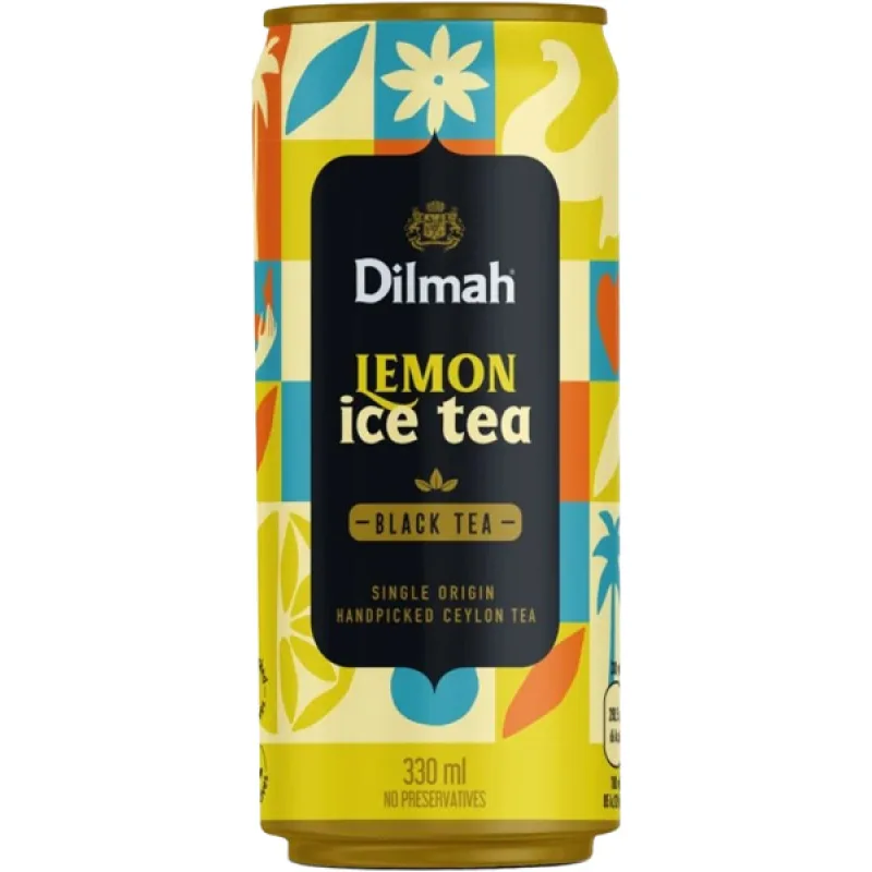 Dilmah Black Ice Tea Lemon 0,33l