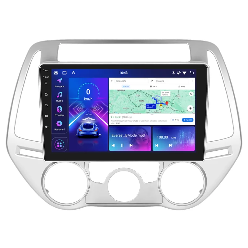 Bmode 2DIN autorádio BEX49 Android, Hyundai i20 BEX-UN06M/A7451
