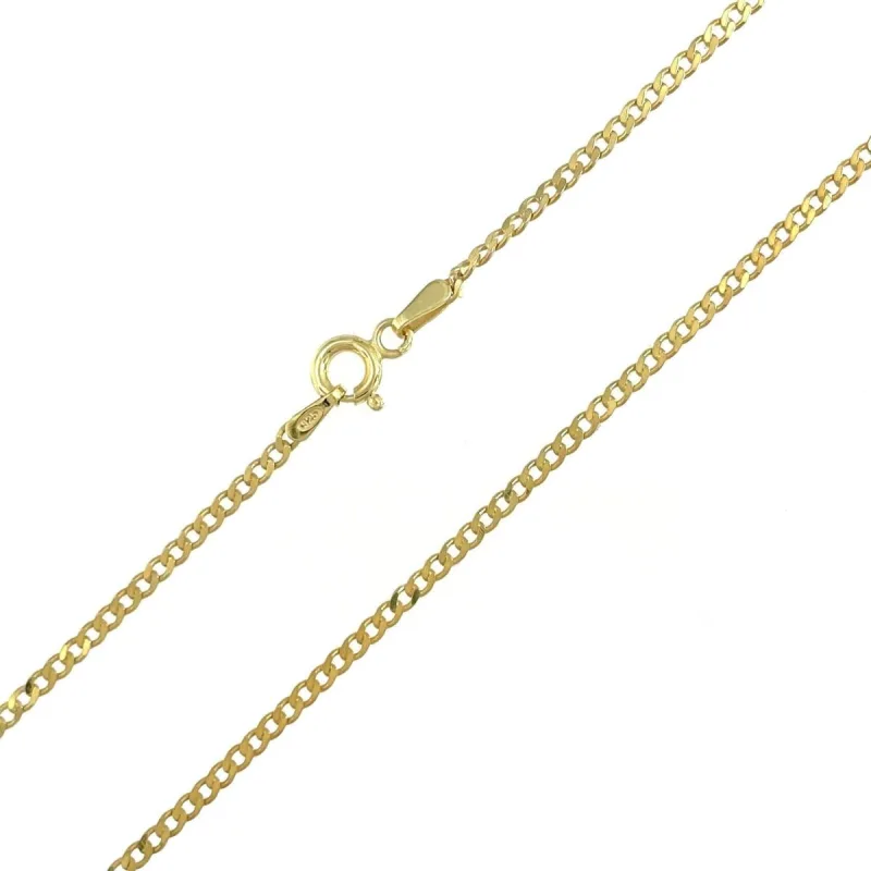 Strieborná pozlátená retiazka pancr dĺžka retiazky 50cm