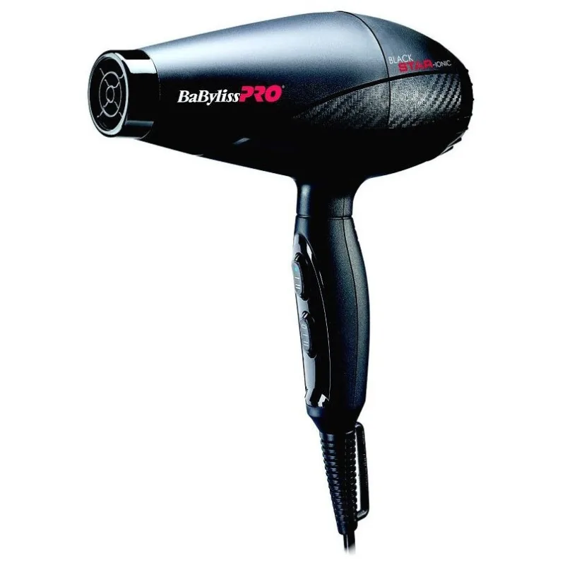 BABYLISS PRO 6250IE BLACK STAR IONIC 2200W - Profesionálny fén s ionizátorom