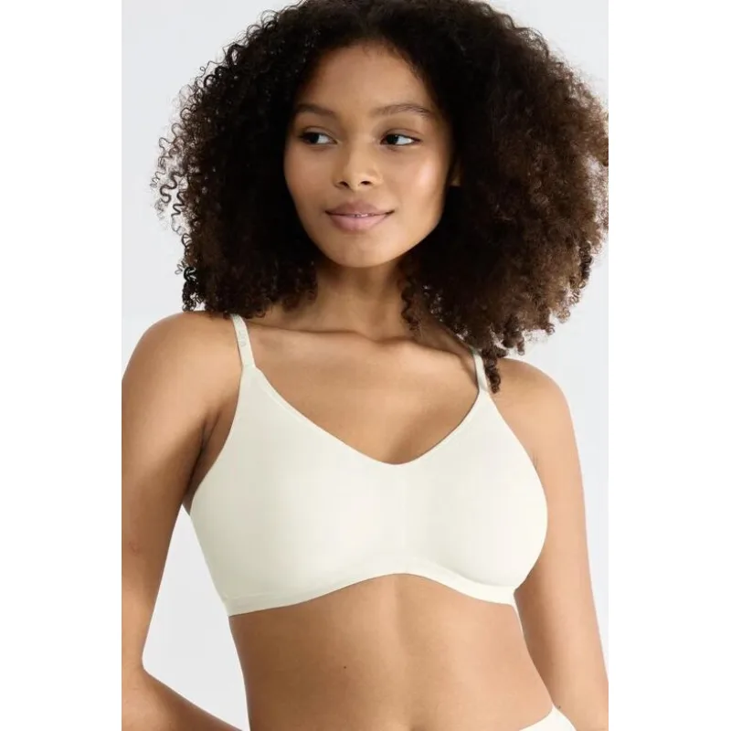 Soft podprsenka organic GO Daily Cotton biela L