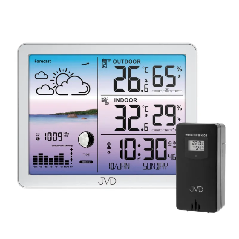 Rádiem řízená meteorologická stanice JVD RB3566.2