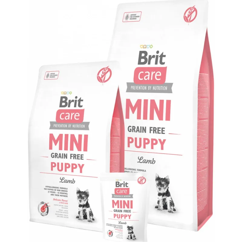 BRIT Care dog MINI Grain free Puppy Lamb 2 kg