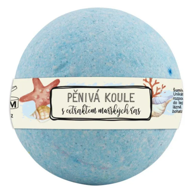 Bohemia Gifts Šumivá pěnivá koule 100g - Moře