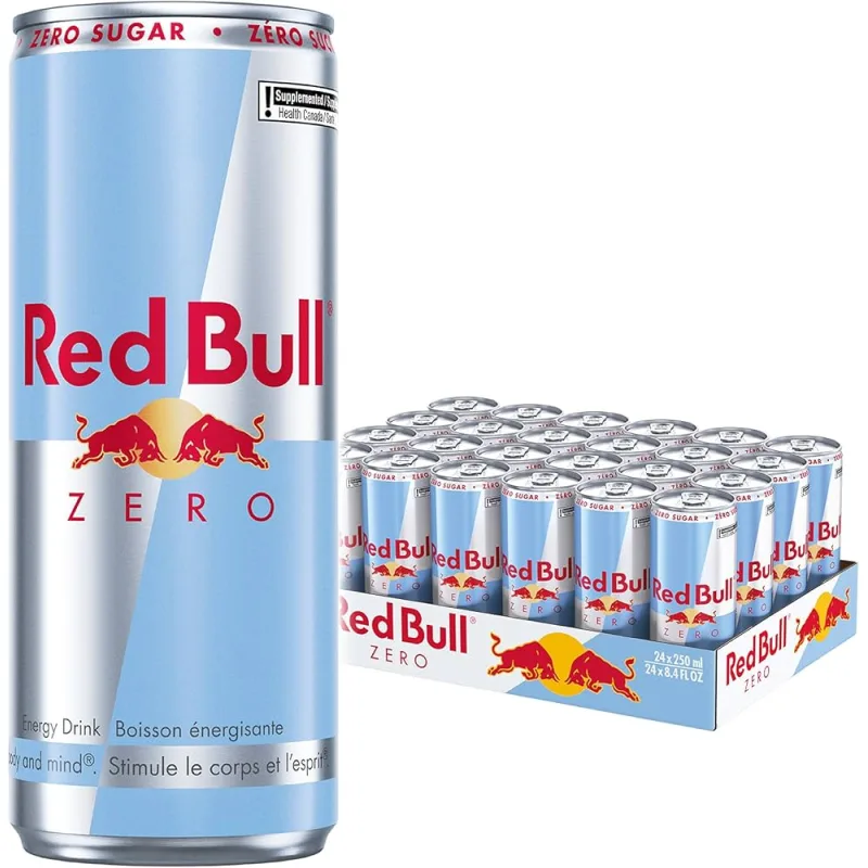 Red Bull Zero energetický nápoj 24x250 ml