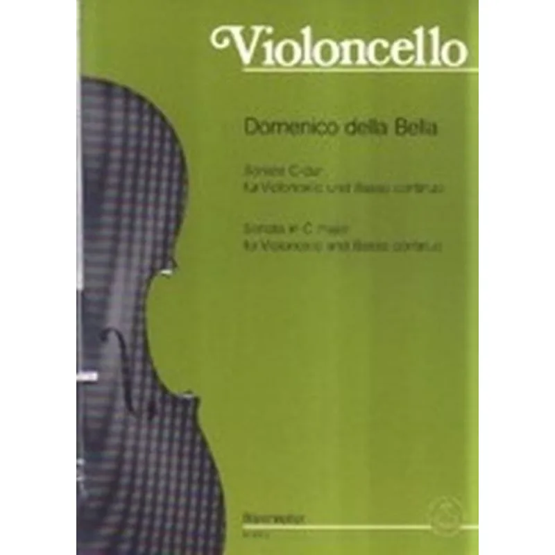 Bärenreiter Sonáta pro violoncello a basso continuo C dur