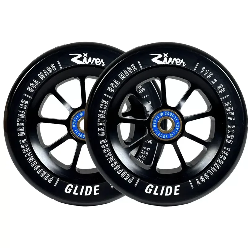 River Glide Shadow 115x30mm Wheels