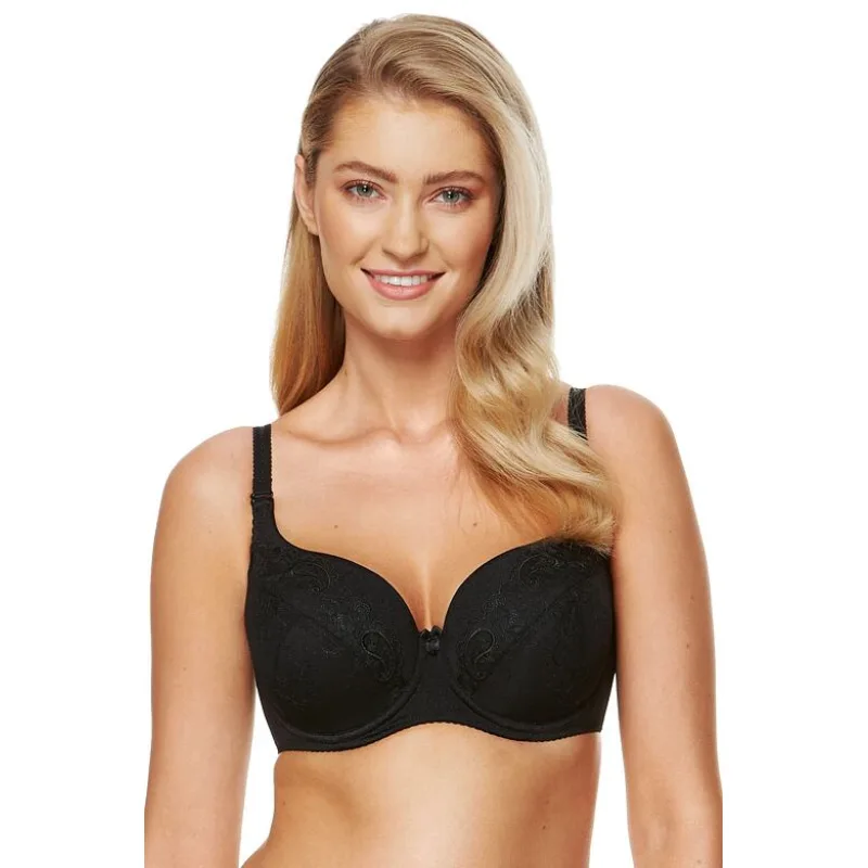 Vystužená podprsenka Yvette čierna 75G