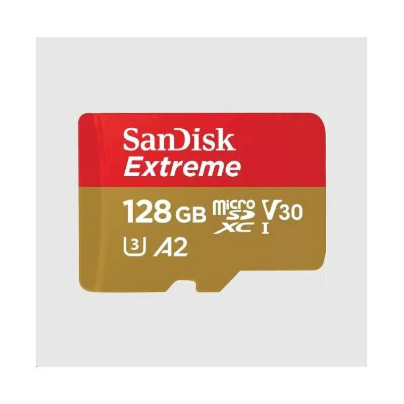 SanDisk Extreme 128GB microSD card (SDSQXAA-128G-GN6MA)