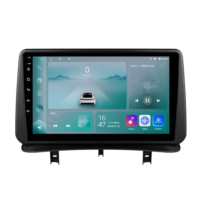 HIZPO KXRNCLIO391 Autorádio 9" Android 13 pre Renault Clio 3 Model: P9002CP (2+32GB) CHR2573