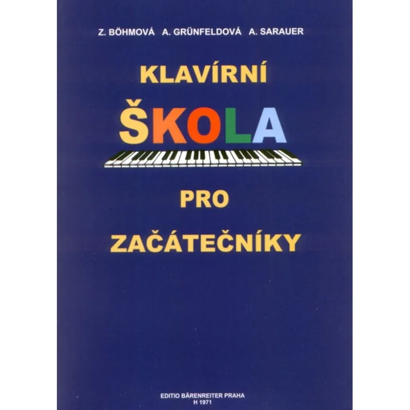 Bärenreiter Klavírní škola pro začátečníky BGS (B.G.S.)