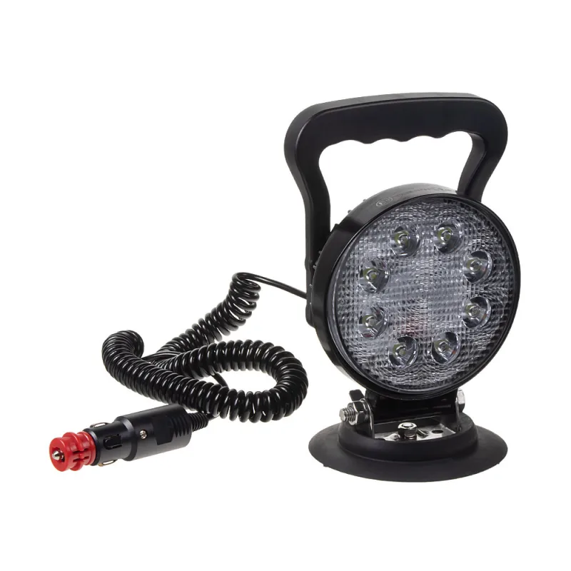 LED světlo kulaté, 8x3W, ø115mm, magnet, ECE R10 wl-RCF626