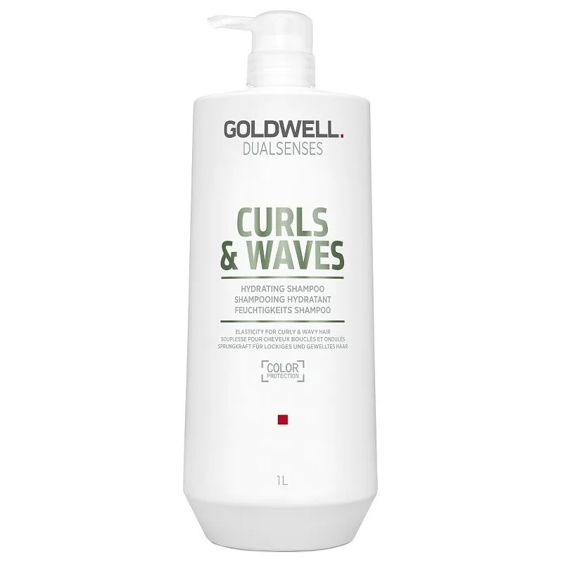 GOLDWELL Dualsenses Curls And Waves Shampoo 1000ml - šampón pre vlnité a trvalené vlasy