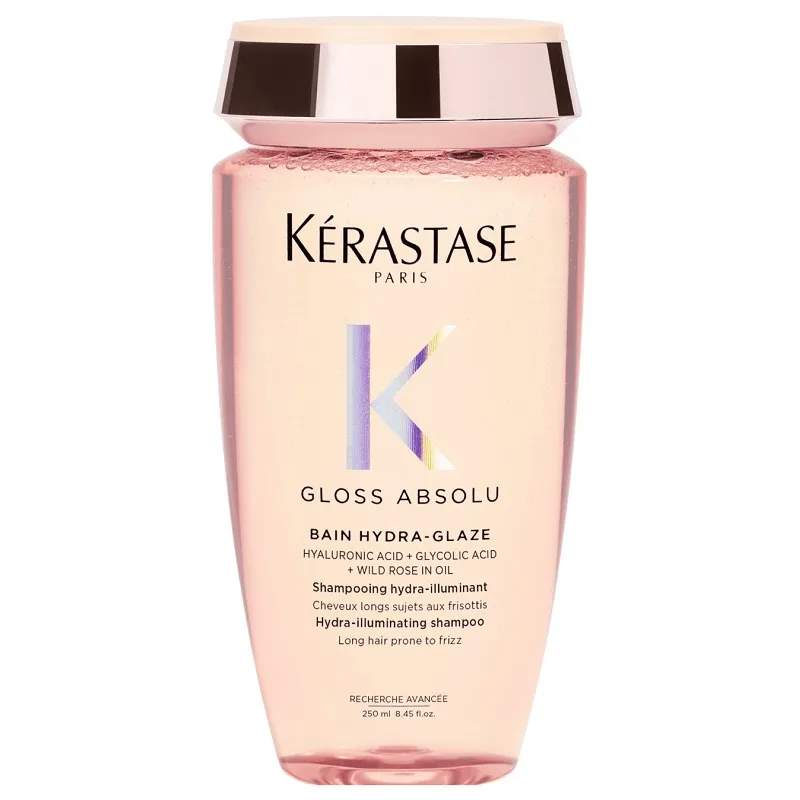 KÉRASTASE Gloss Absolu Bain Hydra-Glaze Shampoo 250ml - hydratačný šampón proti krepateniu vlasov