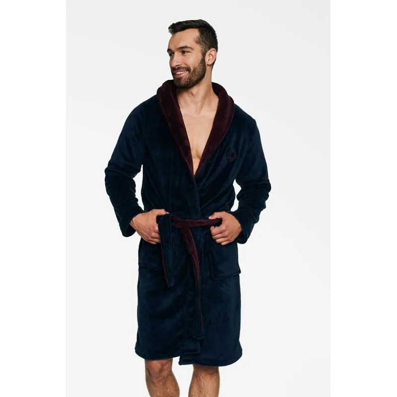 Pánsky župan Term modrý L