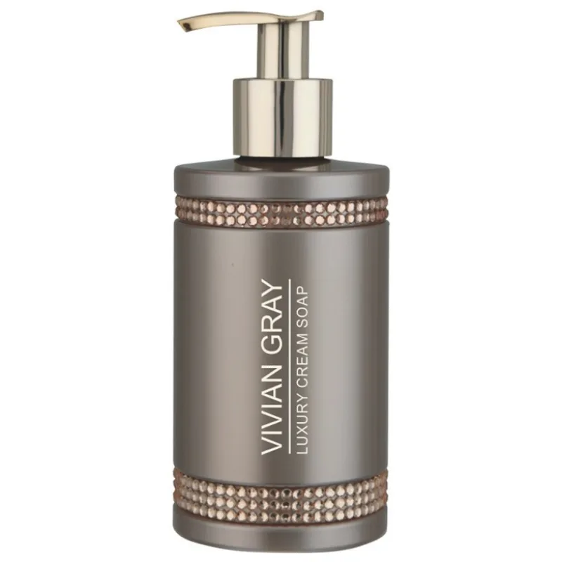 VIVIAN GRAY CRYSTALS BROWN Luxury Cream Soap 250ml - luxusné tekuté mydlo na ruky