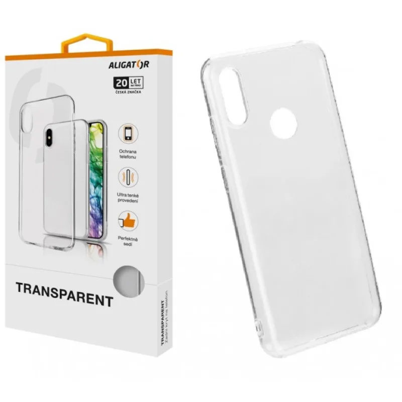 ALIGATOR Pouzdro Transparent Huawei Y6s/Honor 8A PTA0025