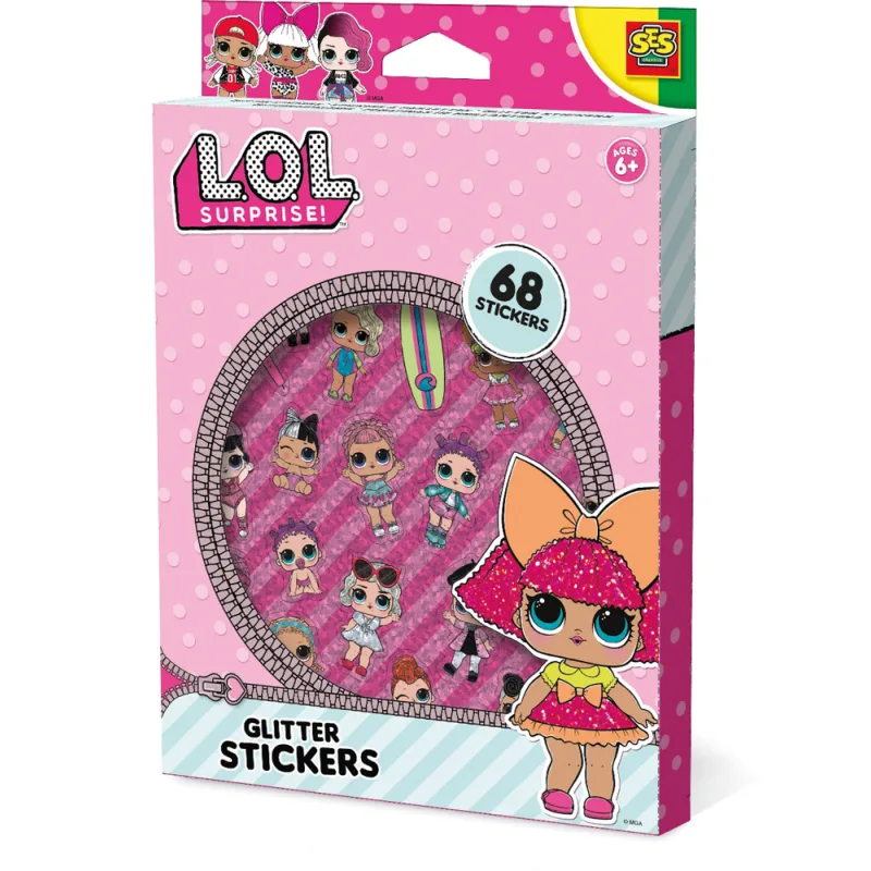 SES L.O.L. - nálepky s trblietkami