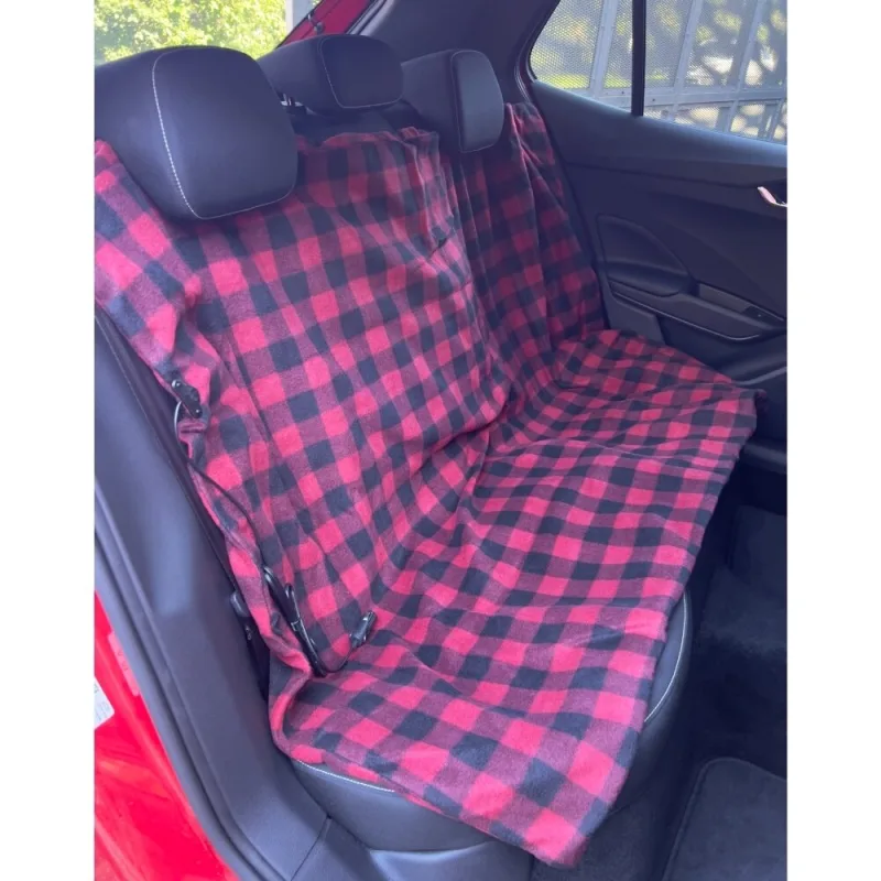 Vyhřívaná deka červenočerná 150 x 110 cm 359231