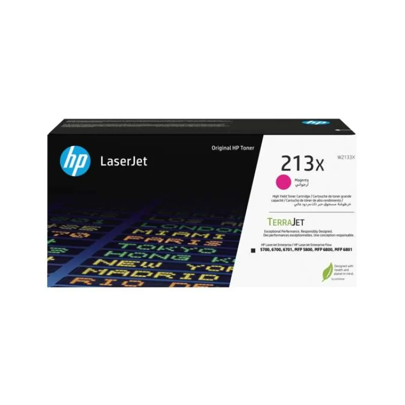 HP toner 213X/Magenta/6000 stran (W2133X)